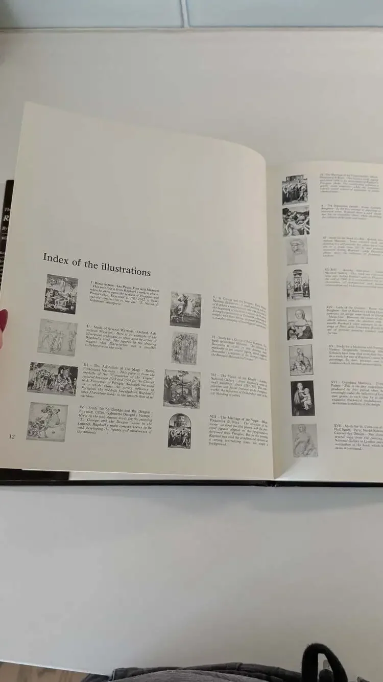 Raphael Hardcover Art Book 1979